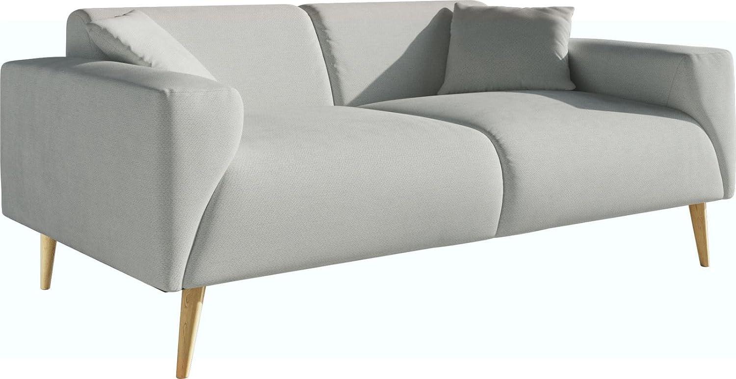 Sofa Svea Flachgewebe Mint 190x90 cm 2-Sitzer Bild 1
