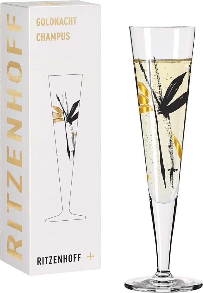 Ritzenhoff 1071022 Champagnerglas #22 GOLDNACHT Andrea Arnolt 2022 Bild 1
