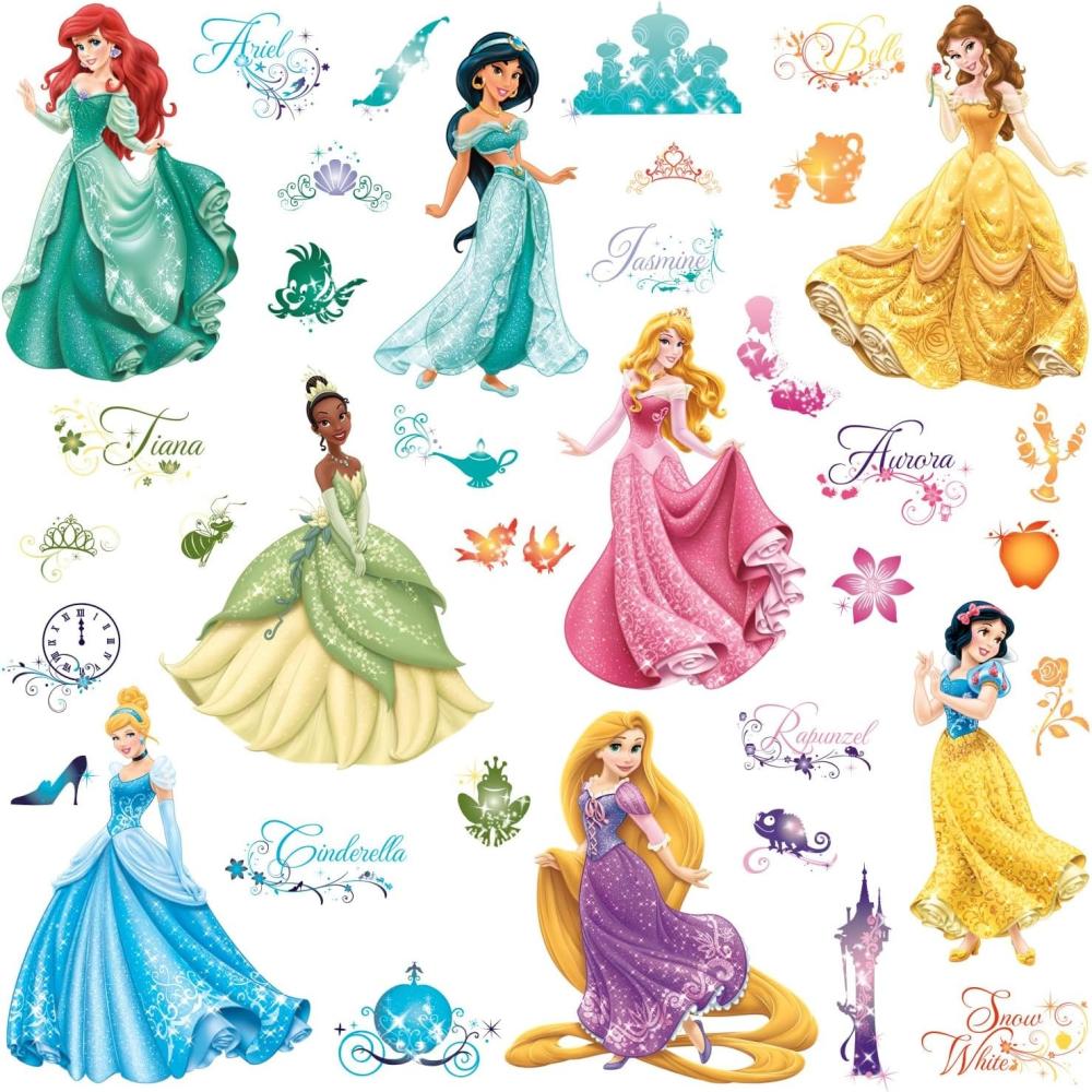 Disney Prinsesse Royal Wallstickers Bild 1