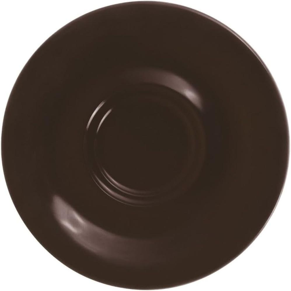 KAHLA Pronto Colore Untertasse 16 cm chocolate brown Bild 1