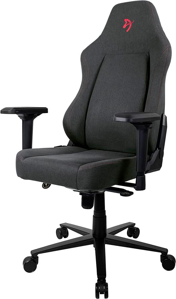 Arozzi Primo - Gamingstuhl, Büro Stuhl - Aluminium - Bis zu 140 kg, schwarz/rot Bild 1