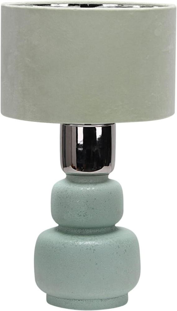 Tischlampe DKD Home Decor aus Keramik grün 220 V 50 W 30 x 30 x 54 cm Bild 1