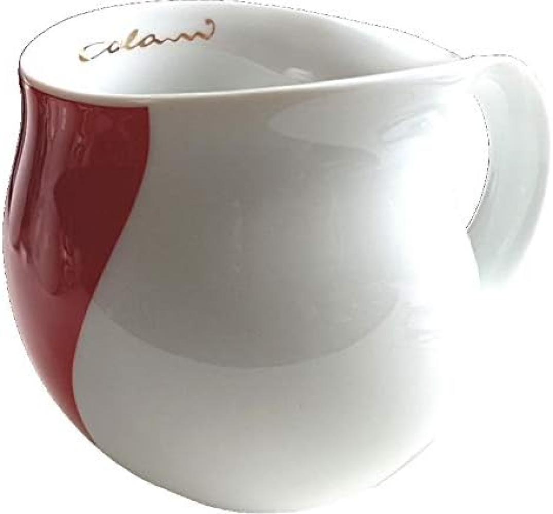 Colani dekorierter Kaffeebecher Arrow rot Bild 1