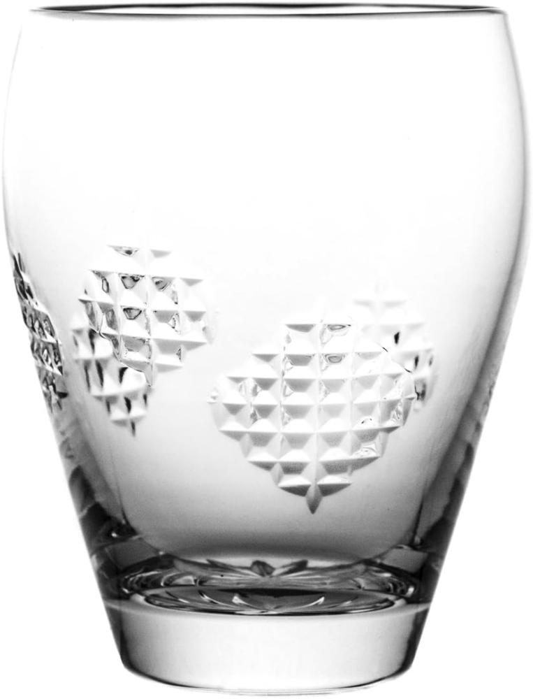 Crystaljulia Wasserglas, Kristall, 250ml, 9 x 9 x 11 cm Bild 1