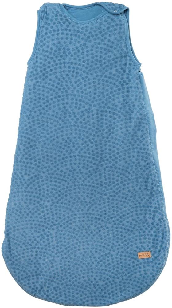 roba Babyschlafsack Seashells Indigo 90 cm - Ganzjahres Kinderschlafsack aus Bio Baumwolle - Musselin GOTS & OEKO-TEX Standard 100 zertifiziert - Blau Bild 1