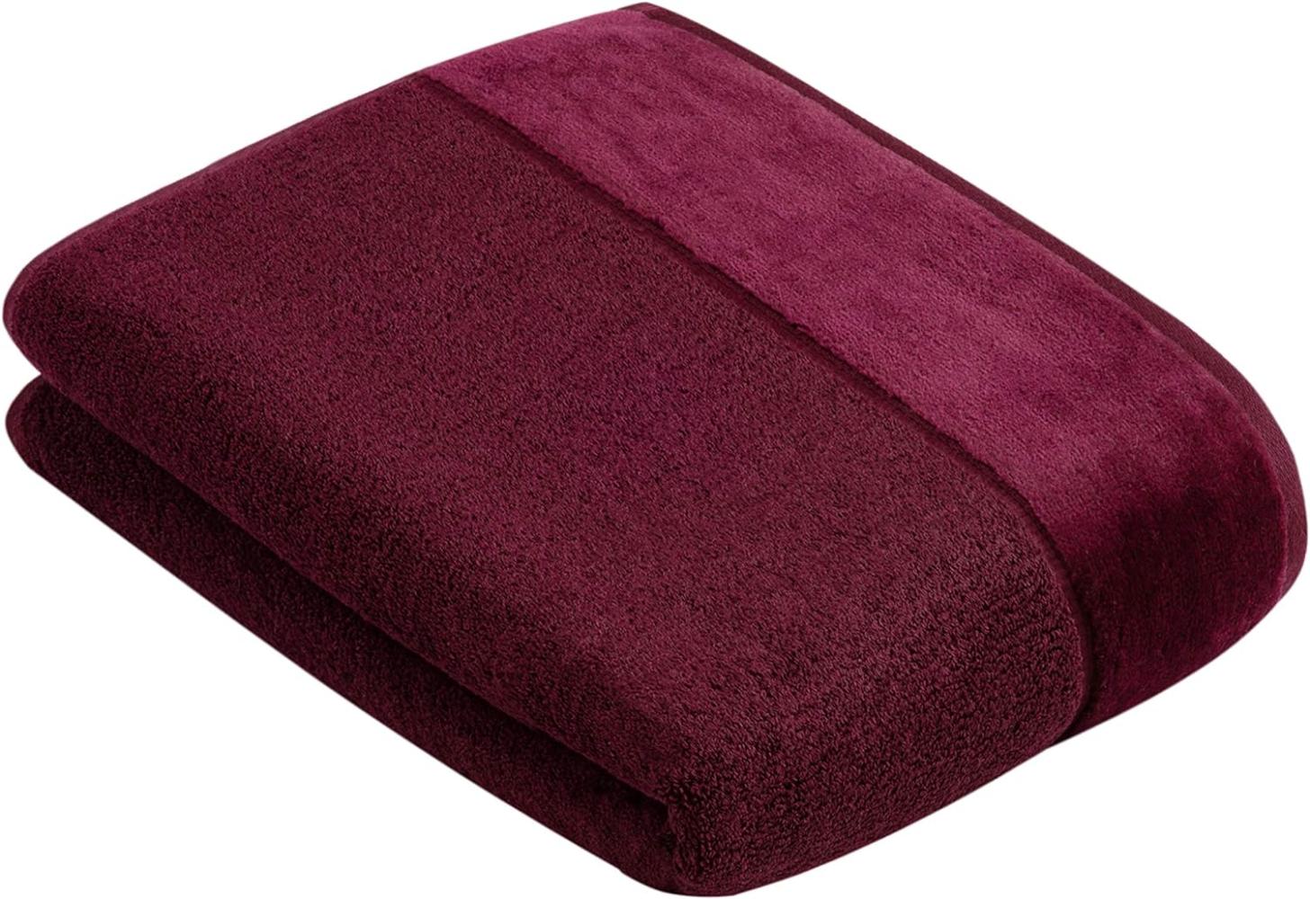 Vossen Baumwolle Handtücher Pure | Duschtuch 67x140 cm | berry Bild 1