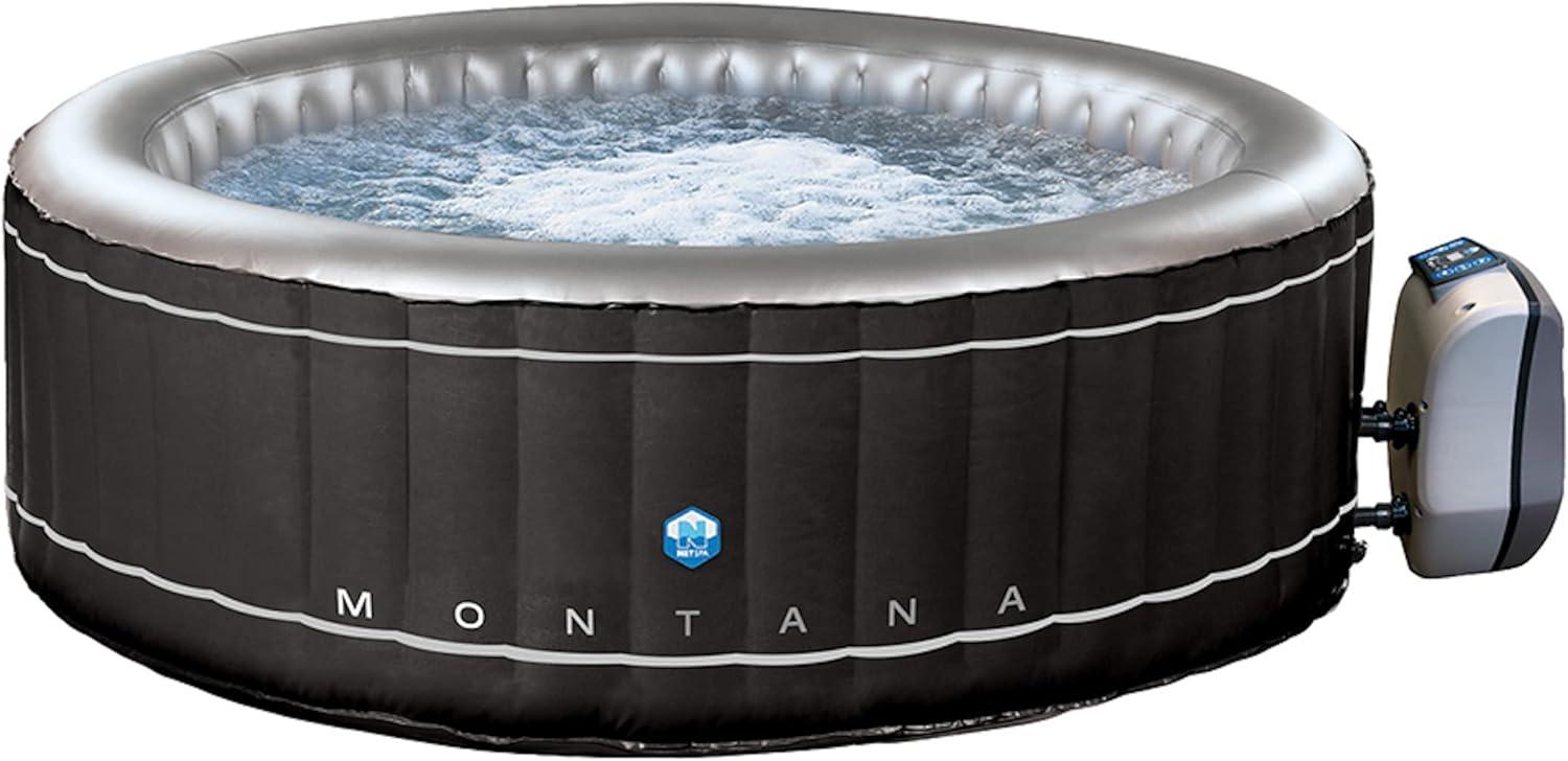 NetSpa Montana aufblasbarer Whirlpool rund für 4 Personen Ø 175 x H 70 cm Outdoor Whirlpool Bild 1