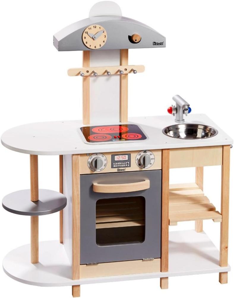 Howa Spielküche Deluxe Holz mit LED Kochfeld 4815 Bild 1