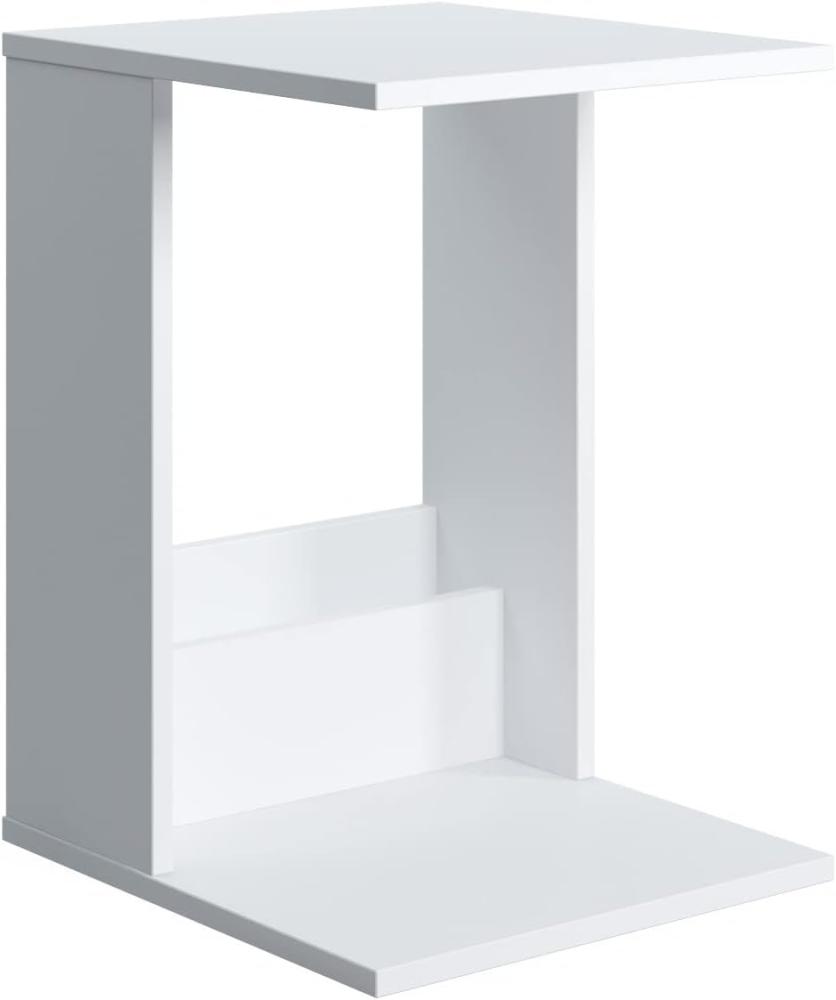 Amazon-Marke - Movian Rechteckig Beistelltisch Saly C, 41 x 45 x 60 cm (L x W x H) , Weiß Bild 1