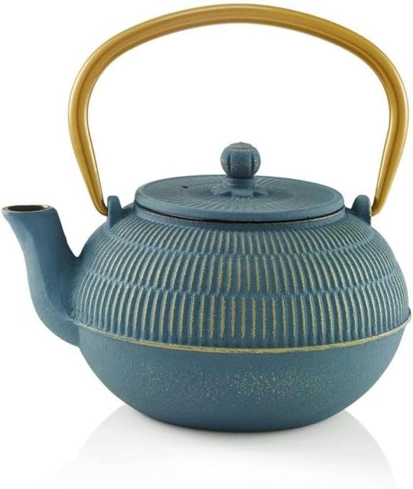 Beka Yuan Teekessel, Gusseisen, Blau, 15 cm Bild 1