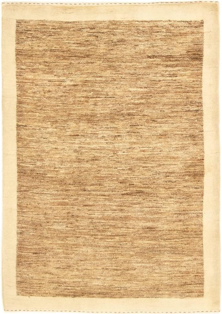 Morgenland Gabbeh Teppich - Indus - 144 x 102 cm - beige Bild 1