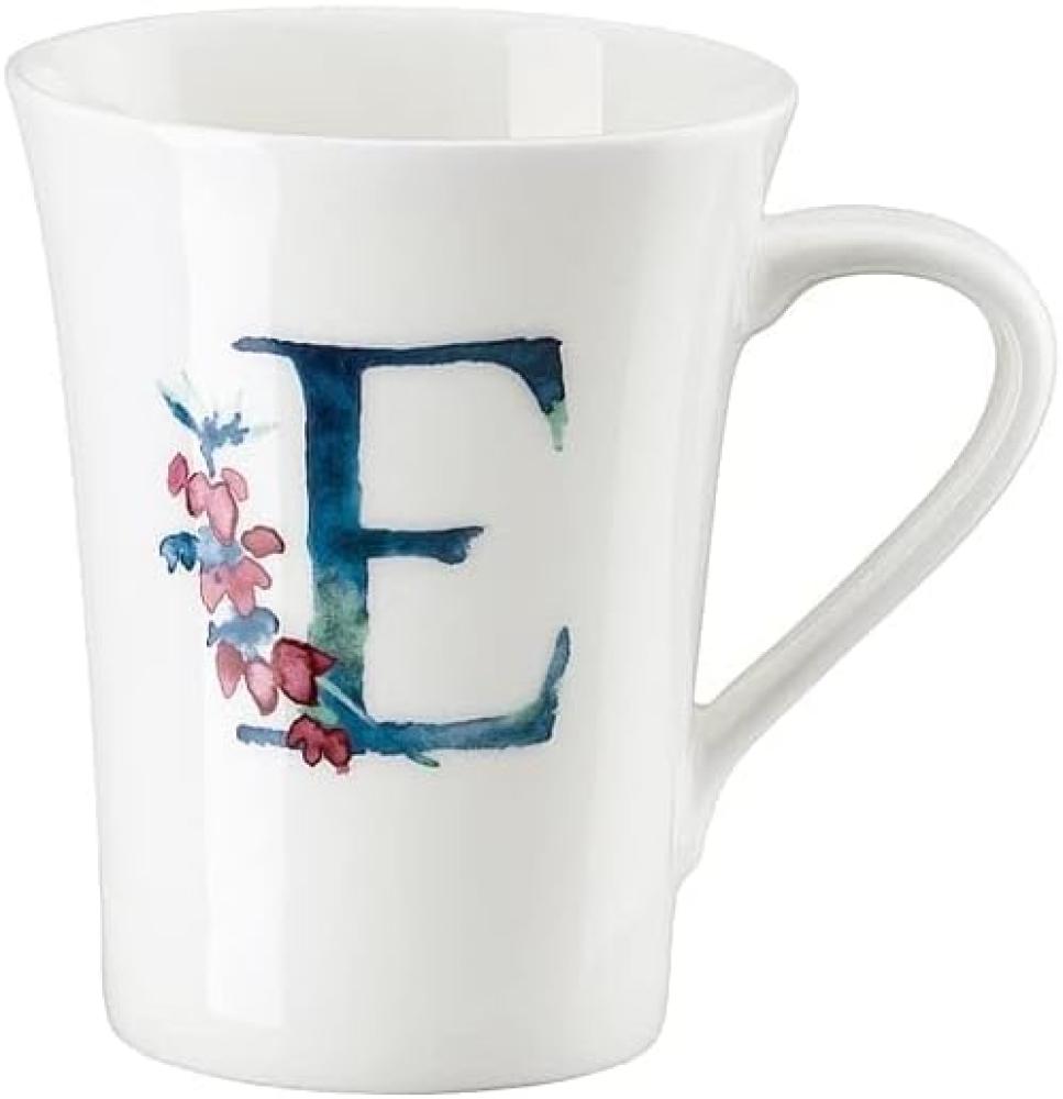 Hutschenreuther Flower Alphabet Becher mit Henkel - E, Bone China, Erica, 400 ml, 02048-727384-15505 Bild 1