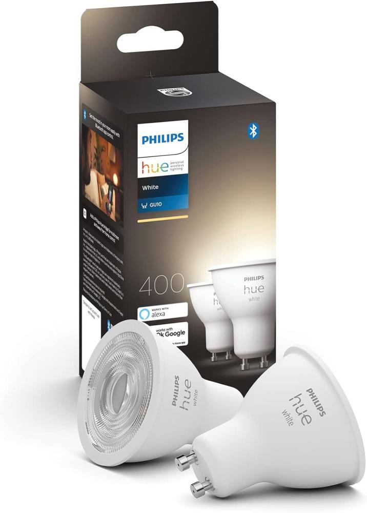Philips Hue White GU10 Spotlight - 2-Pack Bild 1