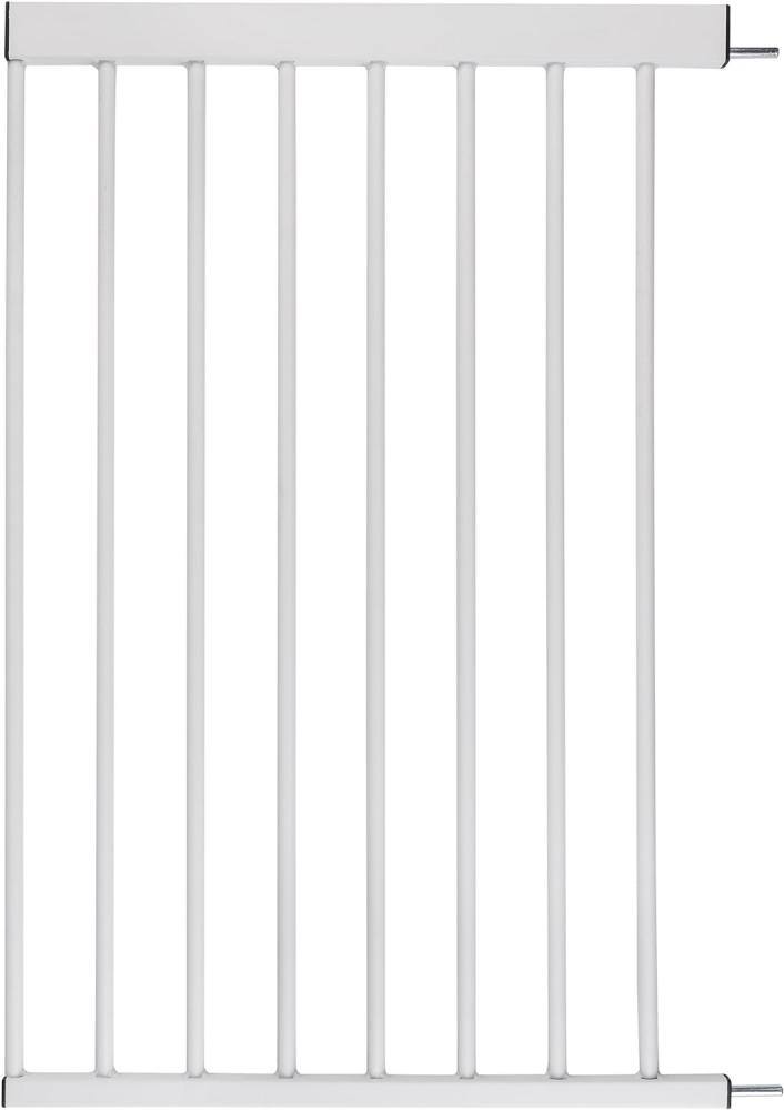 Schutzgitterverlängerungen von BOMI | Größen: 10-70 cm | Ansteckmodul aus Metall in Weiss | Links oder Rechts an das Klemmgitter angesteckt | Schnelle & Einfache Anbringung | 50 cm Verlängerung Bild 1