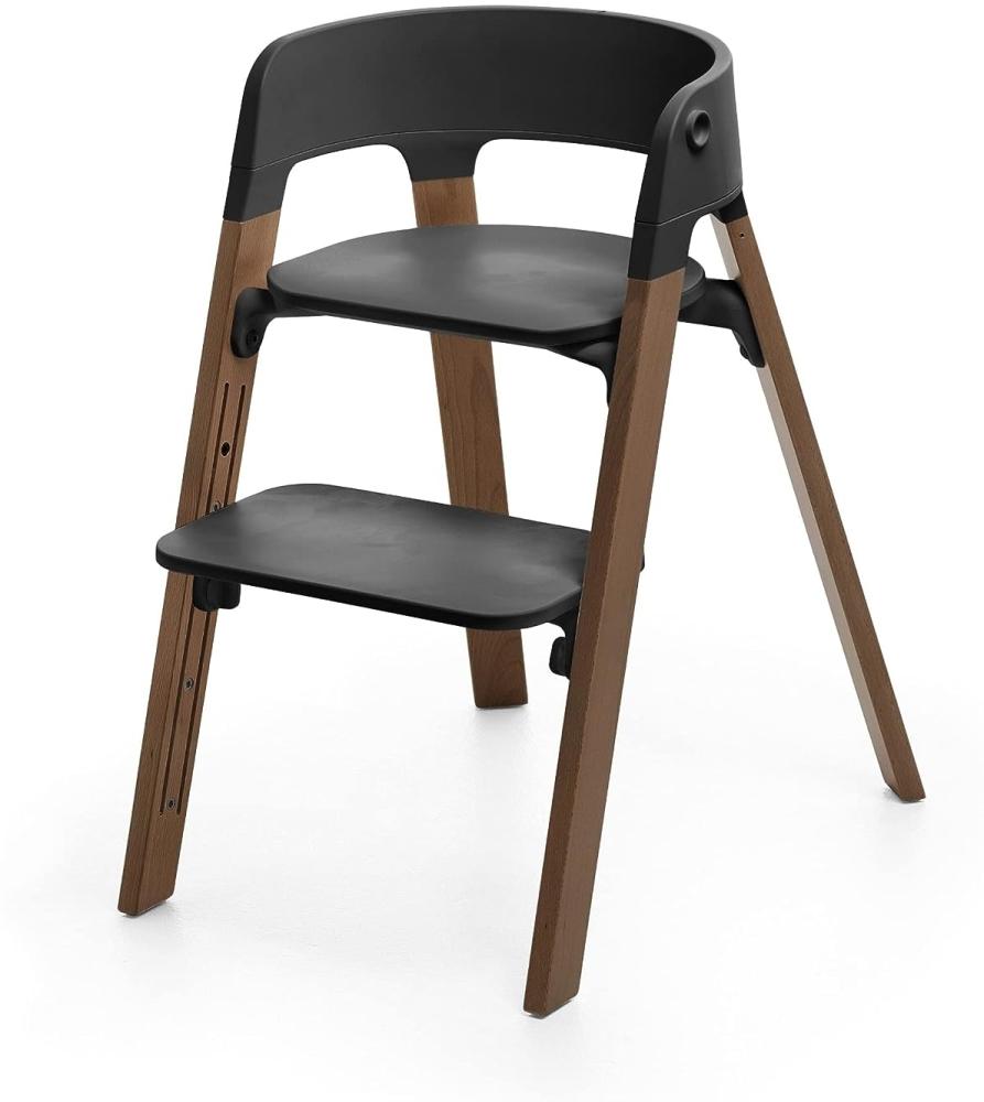 Stokke® Steps™ Stuhl / Kinderhochstuhl Black Golden Brown Bild 1