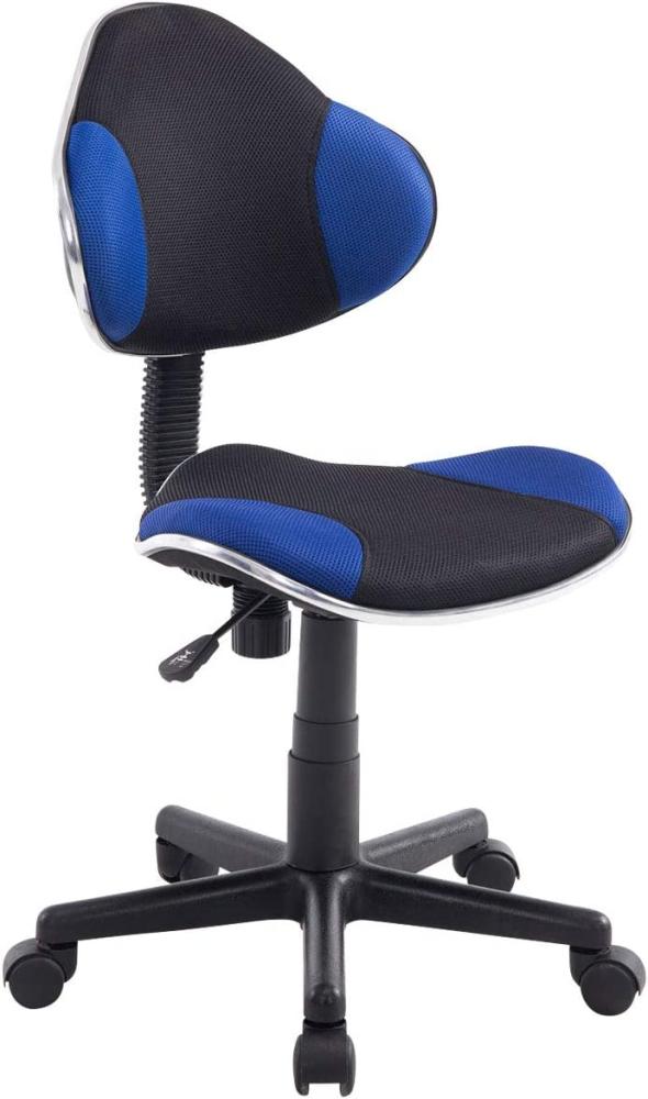 Drehstuhl Bürostuhl Stuhl - Nr 25 - Schwarz-Blau Bild 1