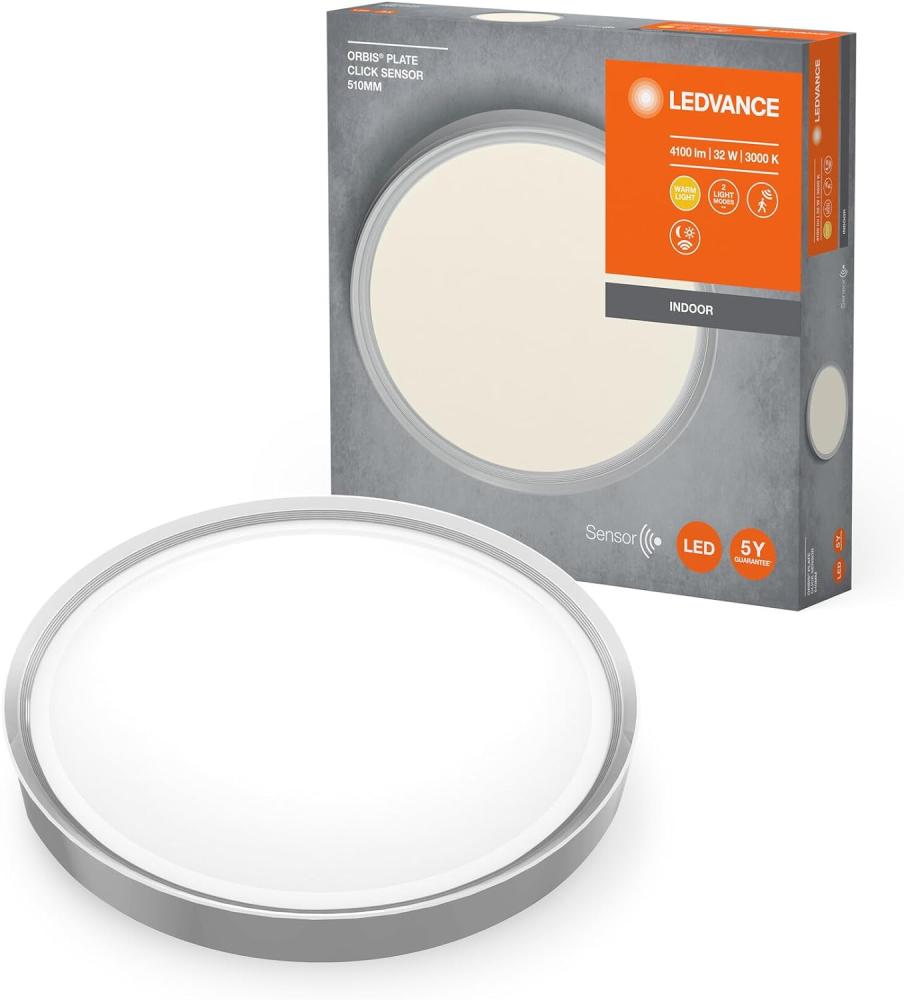 LEDVANCE ORBIS Plate Click Sensor 32W 510 mm, white Bild 1