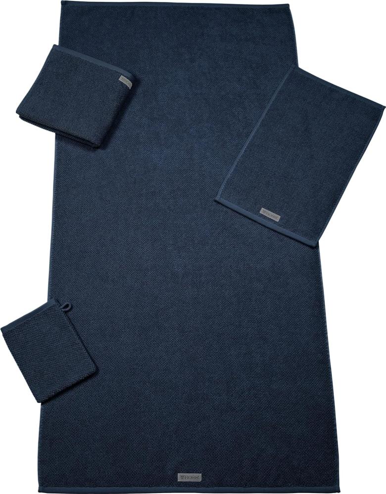 Ross Bio-Baumwoll Handtücher Selection | Waschhandschuh 16x22 cm | nachtblau Bild 1