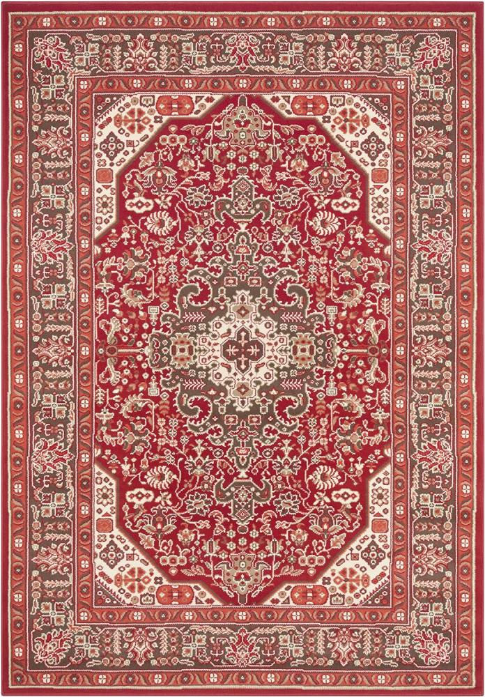 Orientalischer Kurzflor Teppich Skazar Isfahan Orientrot - 80x150x0,9cm Bild 1
