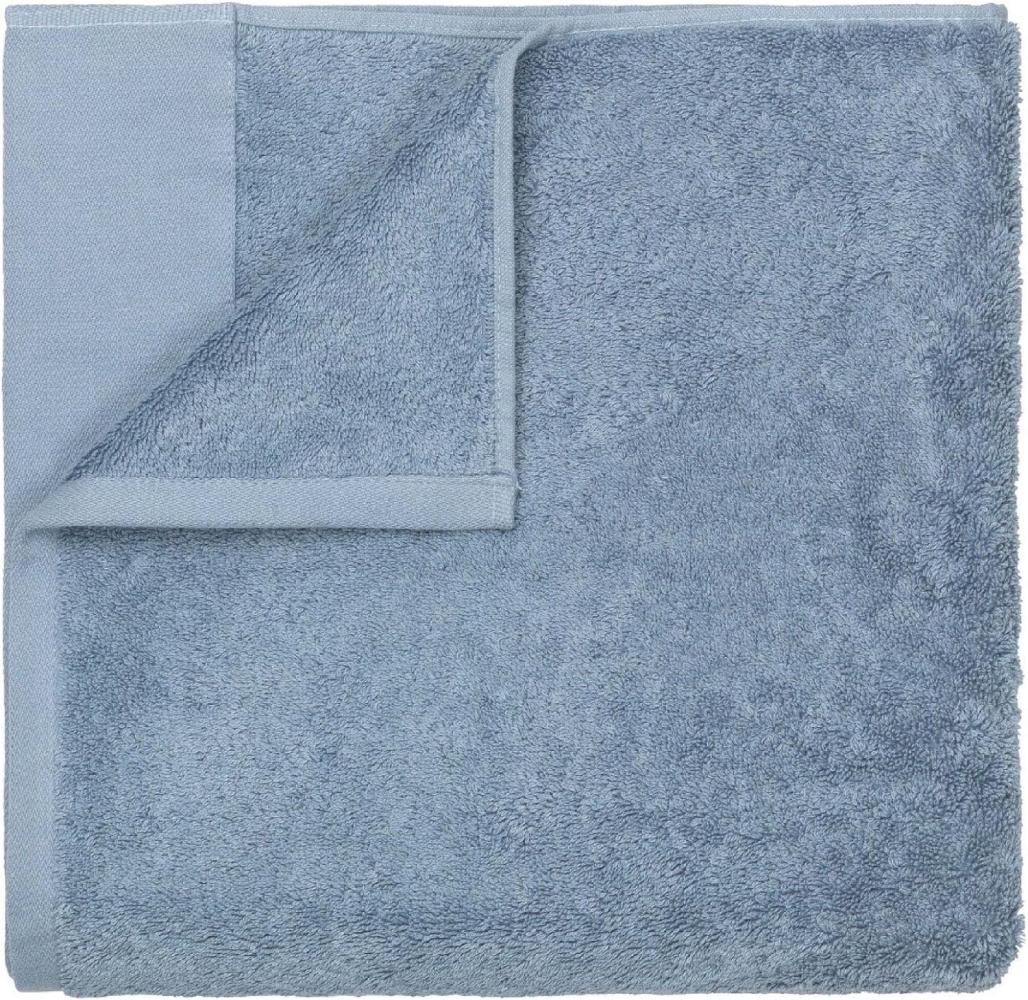 Blomus Handtuch RIVA, Badehandtuch, Saunatuch, Baumwolle, ashley Blue, 200 x 100 cm, 69253 Bild 1