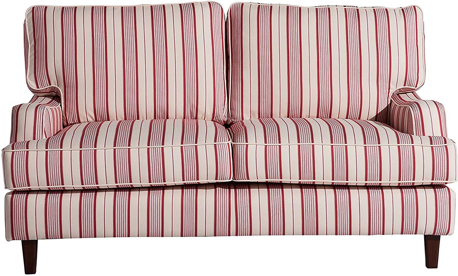 Max Winzer Sofa 2-Sitzer Pete 160 x 102 x100 cm rot Bild 1