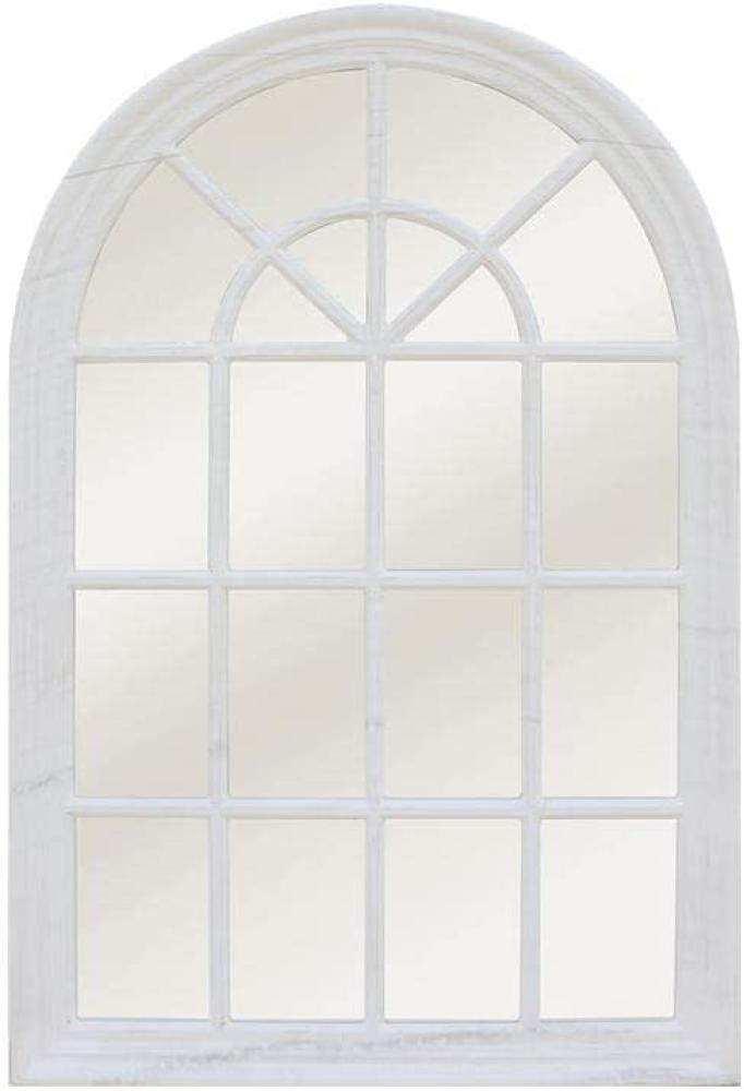 Wandspiegel Fensterspiegel MONTESQUIEU - Eukalyptusholz - 120x80 cm Bild 1