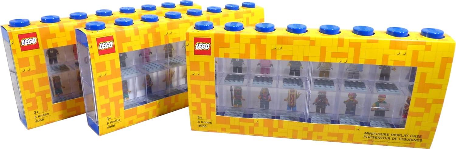 LEGO Vitrine 16 Minifiguren 38 x 19 cm Polypropylen blau Bild 1
