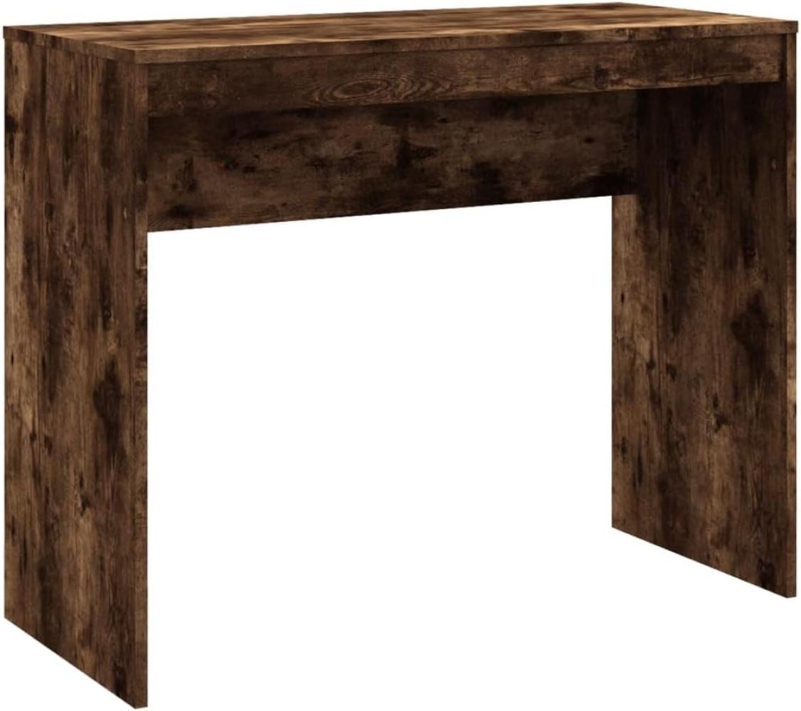 Schreibtisch Räuchereiche 90x40x72 cm Holzwerkstoff Bild 1