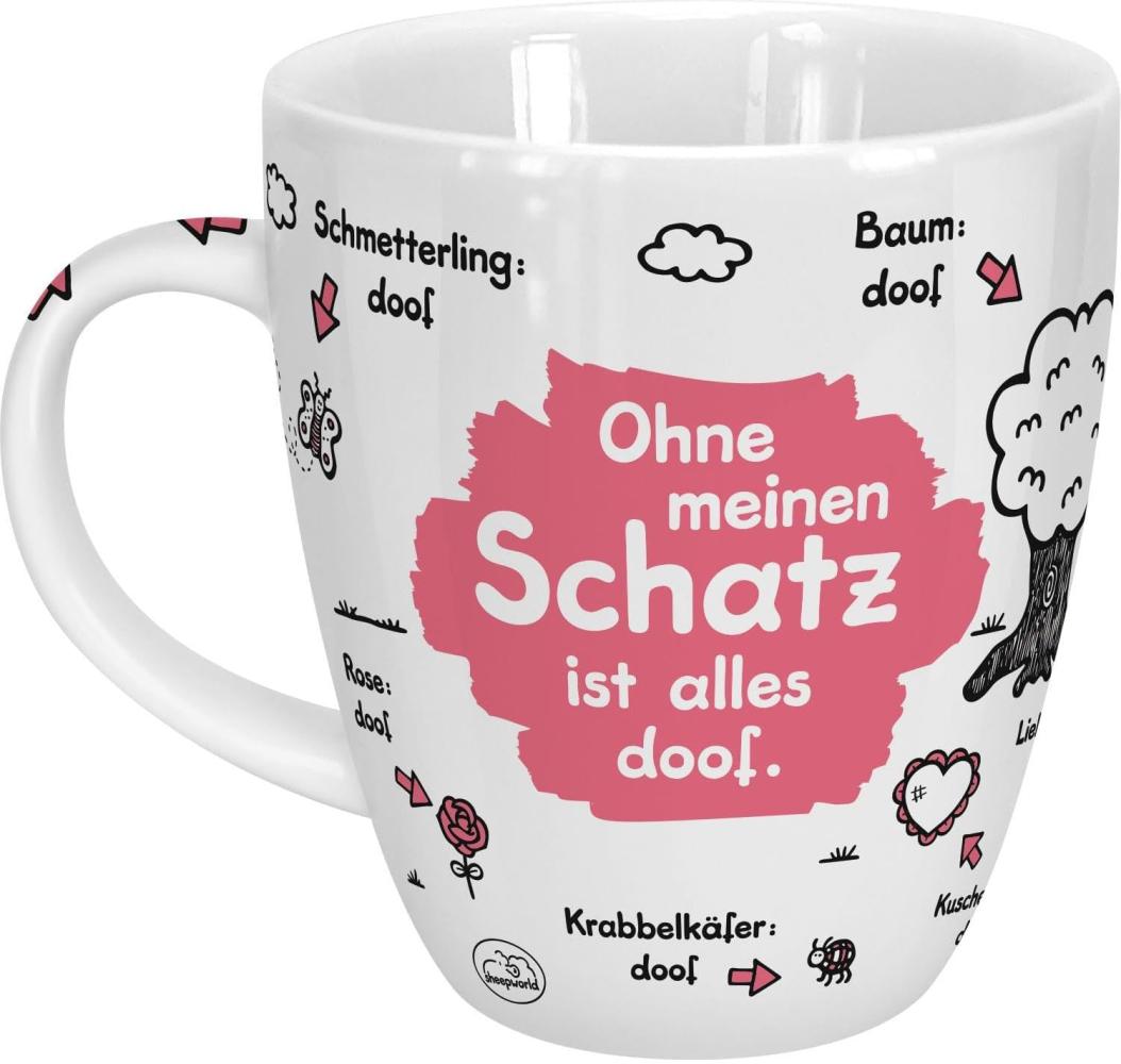 Sheepworld 42622 Tasse "Schatz" Bild 1