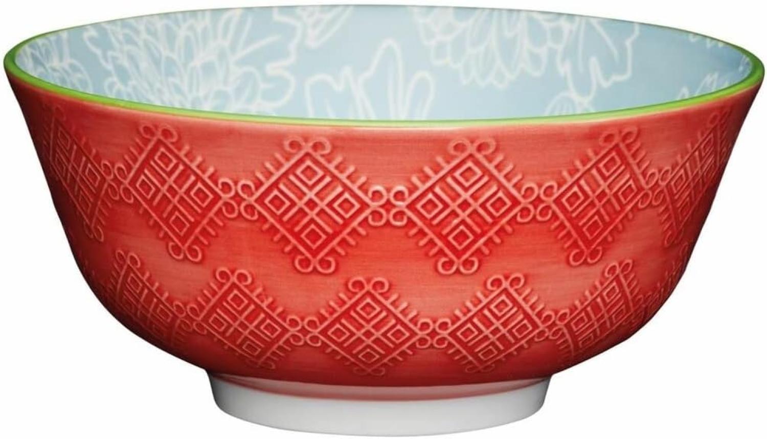 KitchenCraft Stoneware Bowl 15,7 cm Floral WMBoss Bild 1