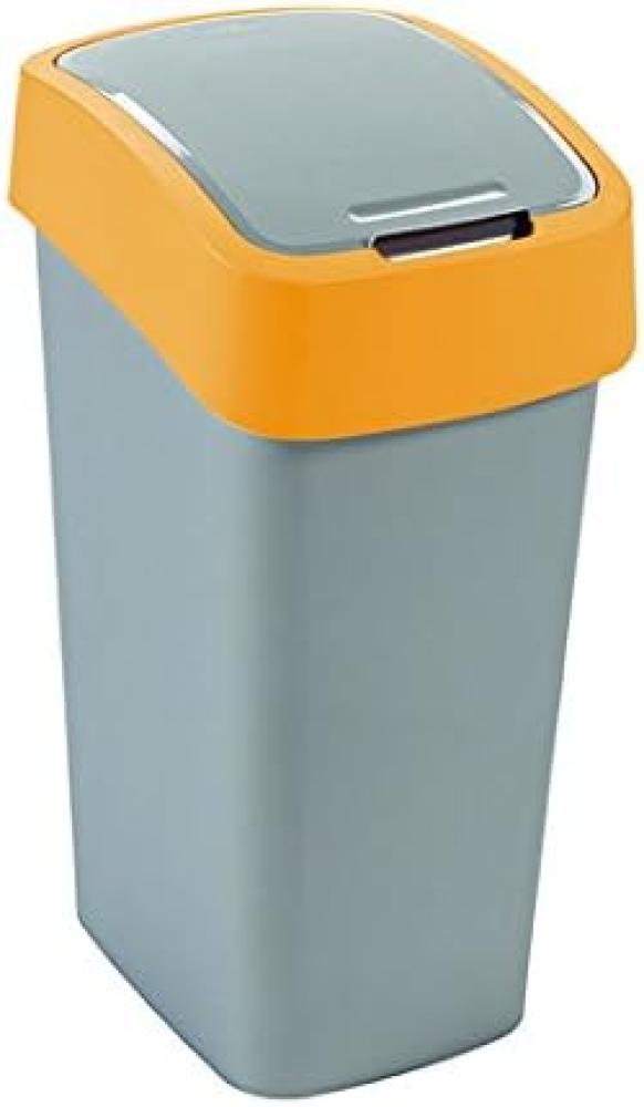 Curver Pacific Flip Recyclingbehälter kippbar 50L gelb (CUR000174) Bild 1
