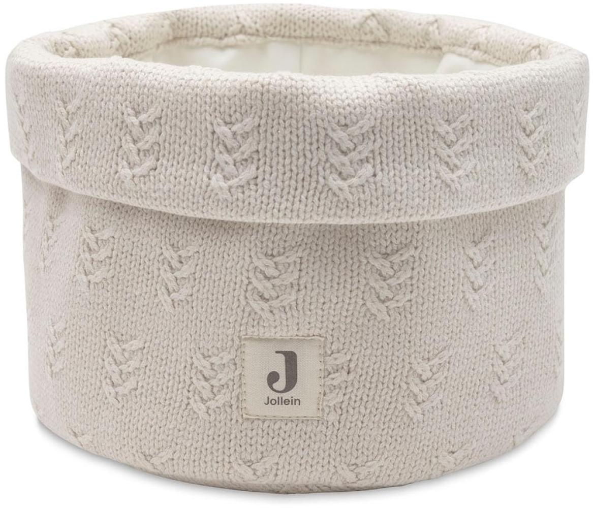 Jollein Grain Knit Aufbewahrungskorb - Oatmeal Bei Bild 1