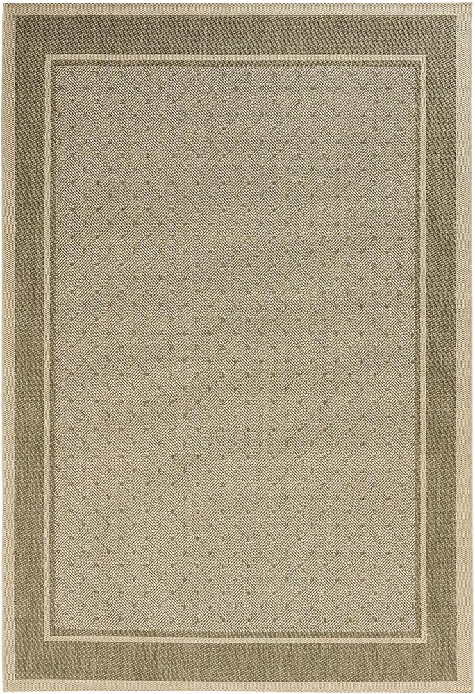 Flachgewebe Teppich Classy Grün - 120x170x0,8cm Bild 1