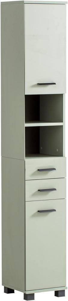 Schildmeyer Hochschrank Palermo, Holzwerkstoff, Pistazie, 30,3 x 23,6 x 180,9 cm (B/T/H) Bild 1