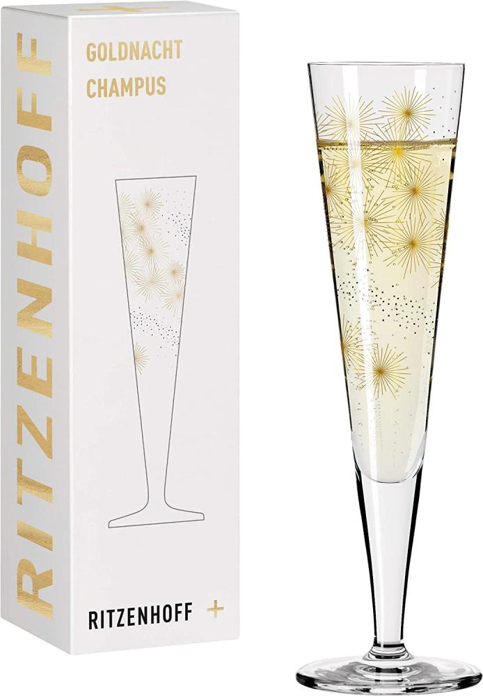 Ritzenhoff 1078267 Champagnerglas #4 GOLDNACHT Lenka Kühnertová 2019 Bild 1