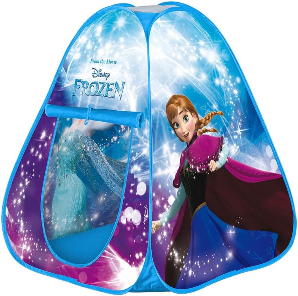 Disney Die Eiskönigin Pop Up Spielzelt mit LED-Lichtern für Mädchen schneller und einfacher Auf- und Abbau Bild 1