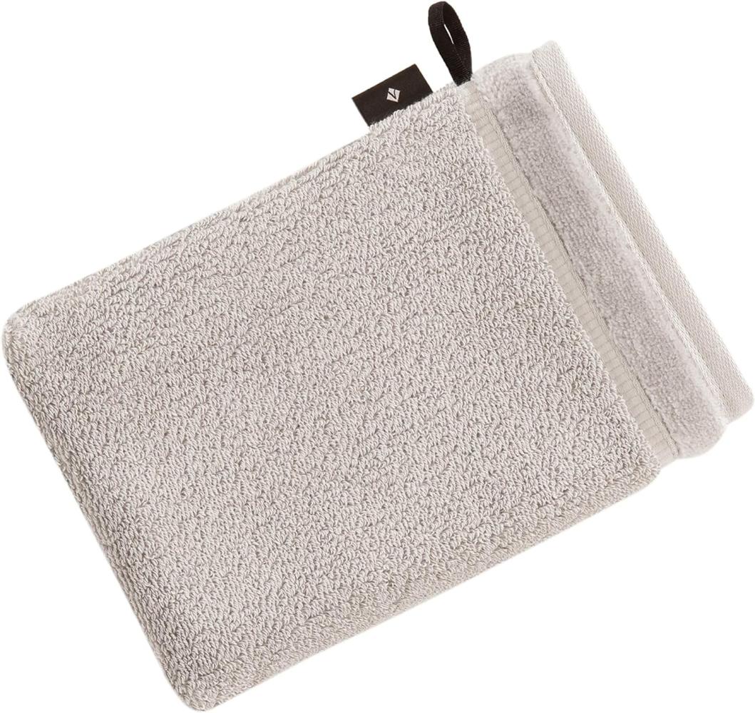 Vossen Baumwolle Handtücher Pure | Waschhandschuh 16x22 cm | stone Bild 1