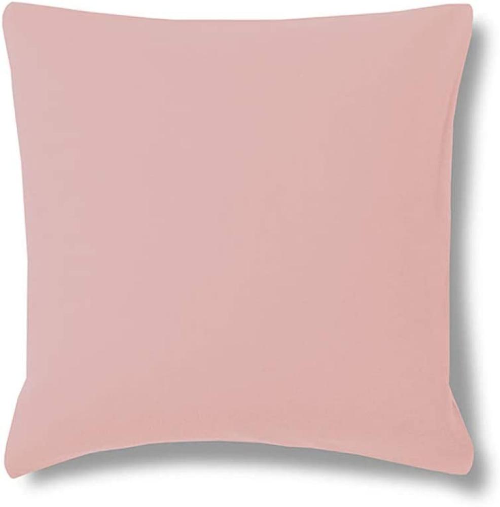 Estella Fein Jersey Kissenhülle 40 x 40 cm Atelier Jersey-Kissen rosa Bild 1