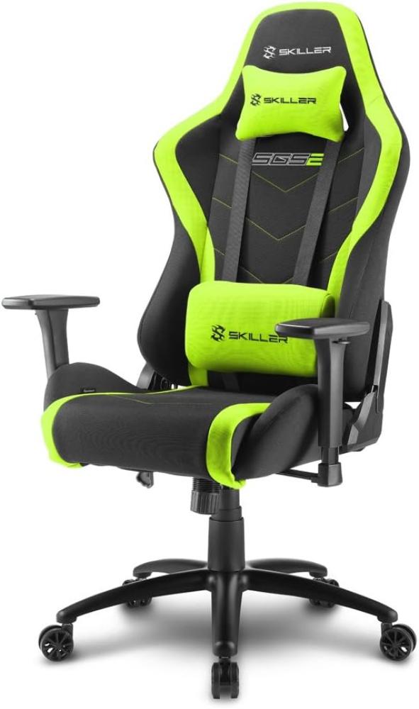 Sharkoon SKILLER SGS2 Gaming Chair Gaming-Stuhl, schwarz/grün Bild 1
