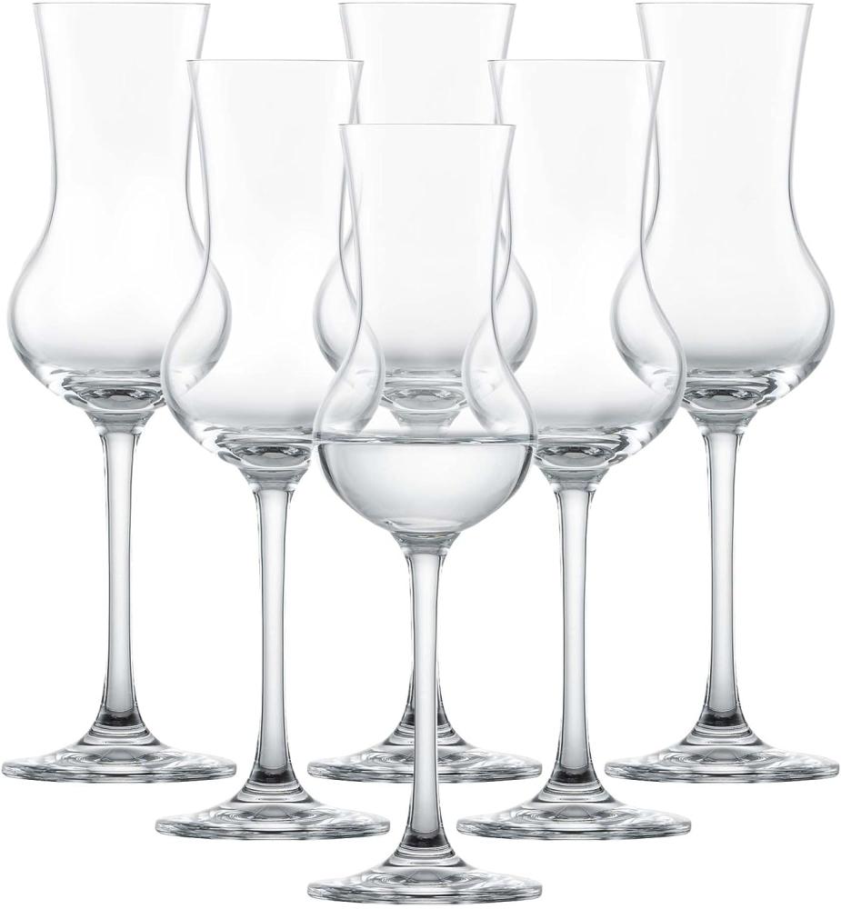 Schott Zwiesel Grappa Glas 155, 6er Set, Bar Special, Digestif, Schnapsglas, Form 8512, 113 ml, 111232 Bild 1