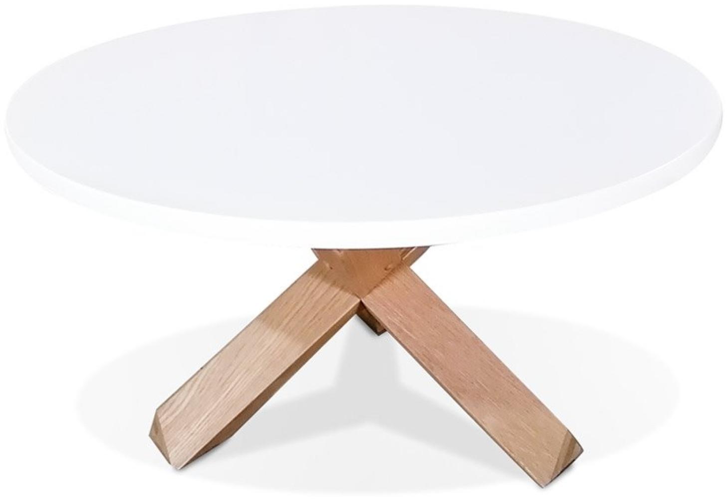 Kokoon Design Couchtisch Liv 80 Coffee Table Weiß Bild 1