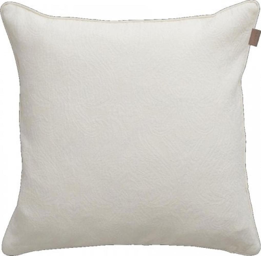 Gant Home Kissenhülle Porcelain Jacquard Cushion Eggshell (50x50cm) 853099001-113 Bild 1