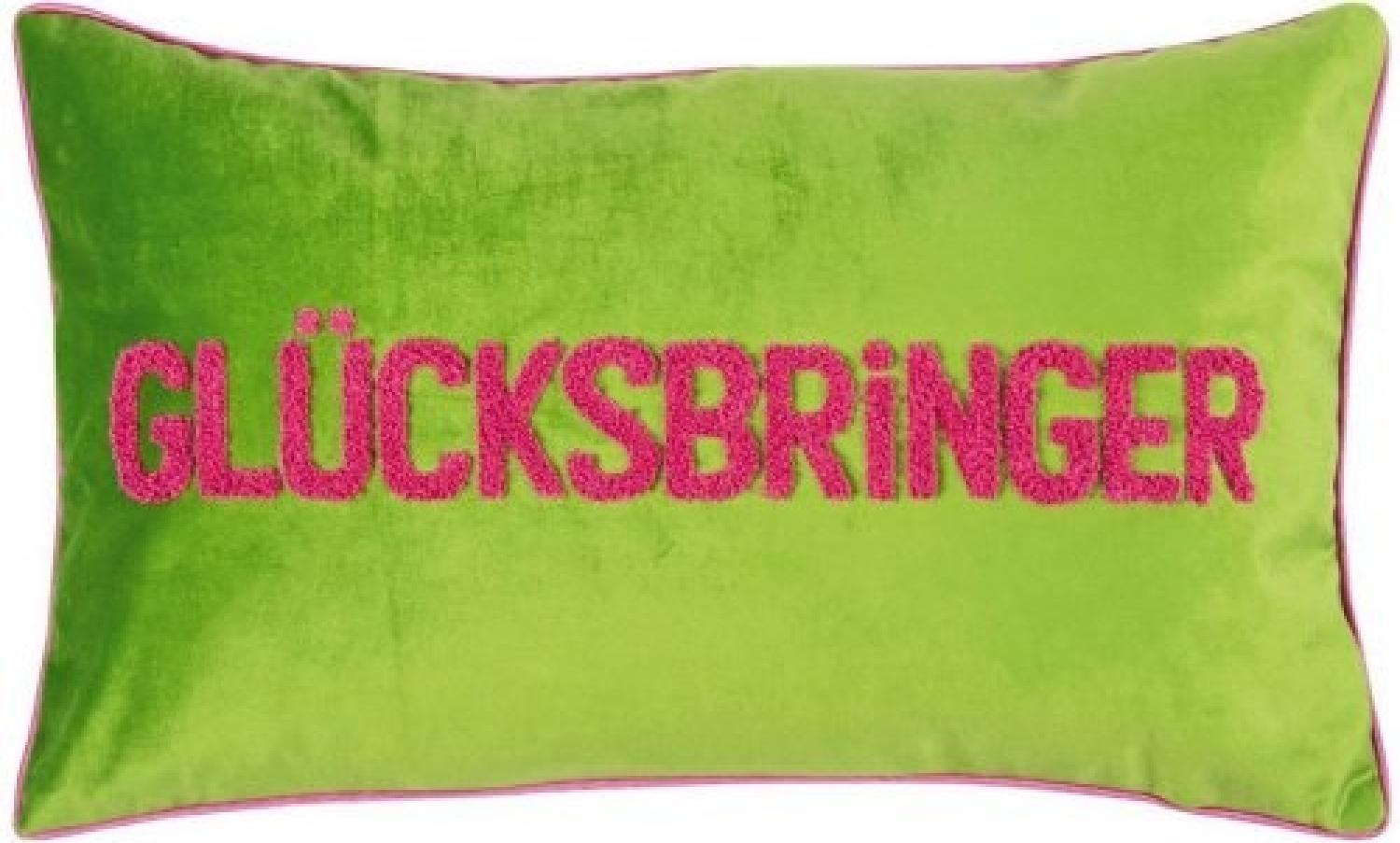 pad Kissenhülle Letters Glücksbringer Hot Pink (30x50cm) 11588-M45-3050 Bild 1