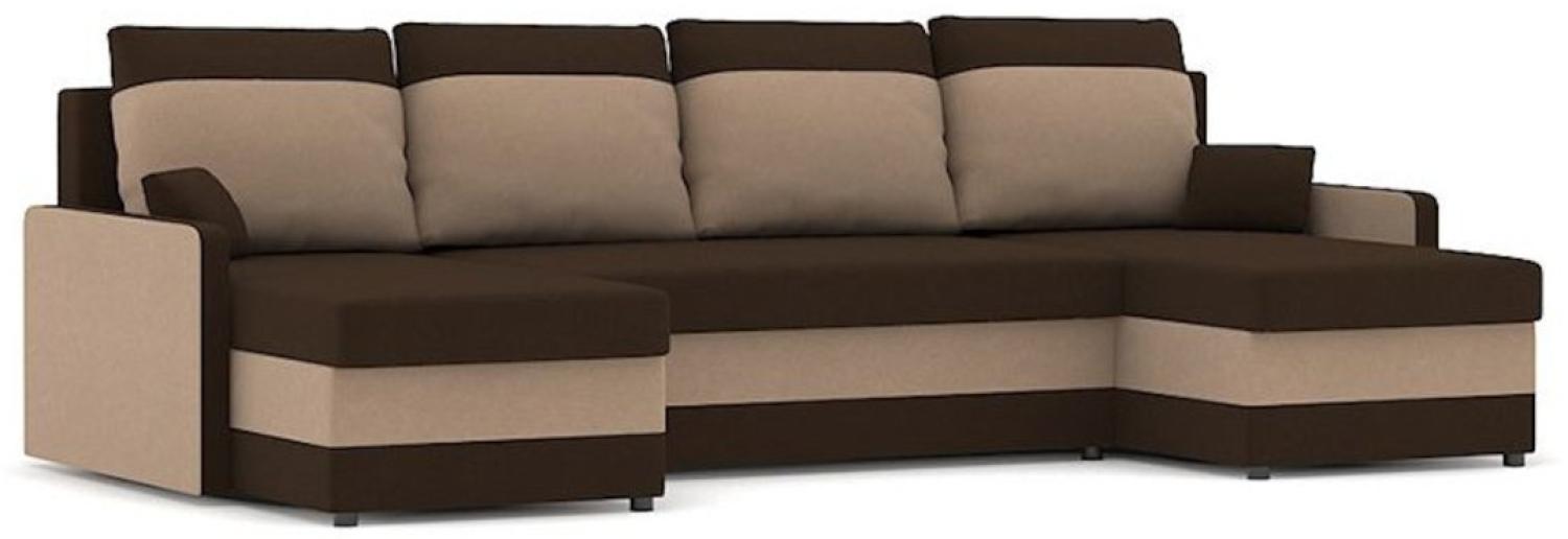 Sofa mit Schlaffunktion in U-Form TONIL, 290x74x140, haiti 5/haiti 3 Bild 1