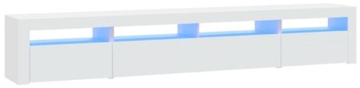 TV-Schrank mit LED-Leuchten Weiß [3152722] Bild 1