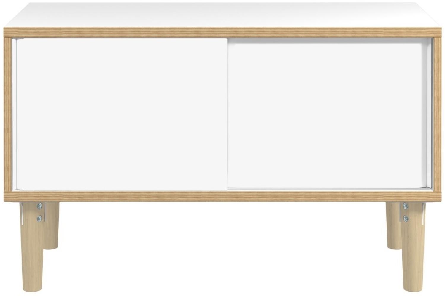 Bisley Home Poise Sideboard W696 plywood/verkehrsweiß - 50,00 kg Bild 1
