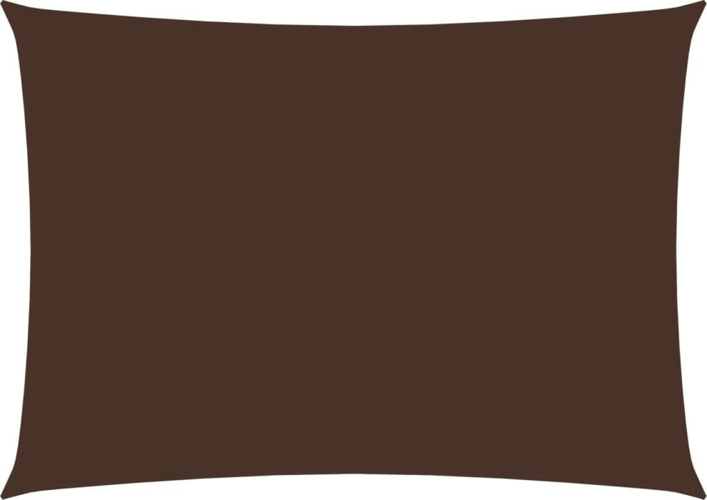 vidaXL Sonnensegel Oxford-Gewebe rechteckig 2,5x4,5 m Braun Bild 1