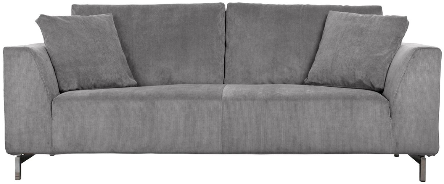 Dragon Rib - Sofa - Hellgrau - ca. 210x85x96,5cm Bild 1