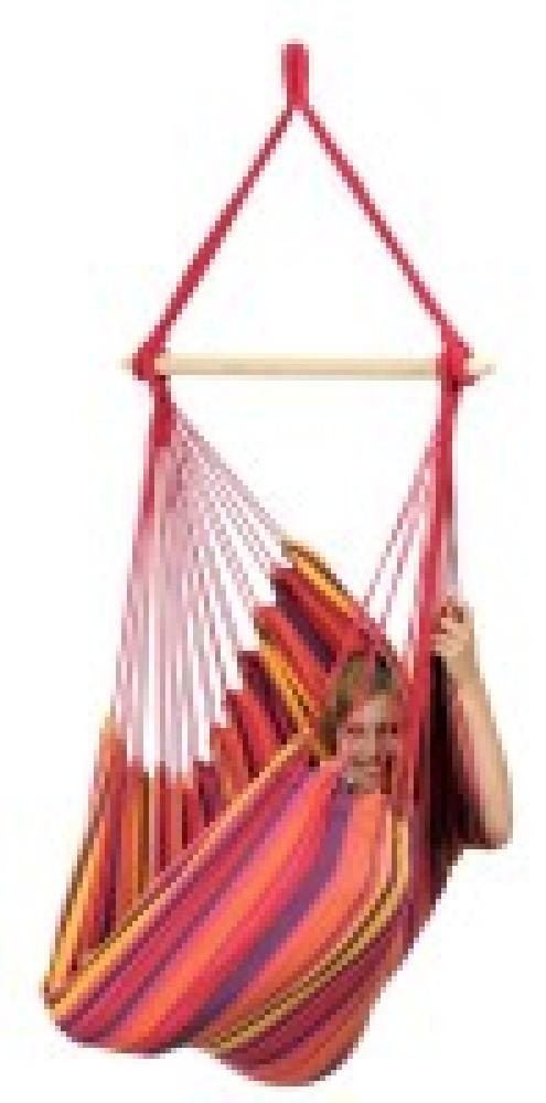 AMAZONAS AZ-2020125 Hanging hammock chair Without stand Indoor/outdoor Multicolour Red 120 kg 1300 mm Bild 1