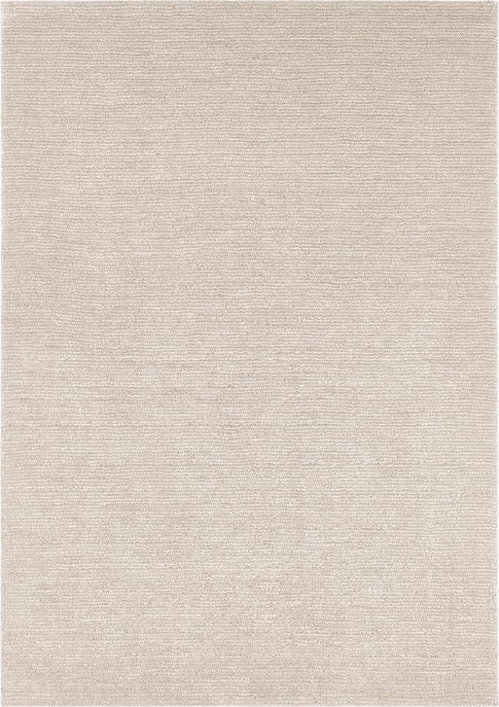 Kurzflor Teppich Supersoft Beige - 200x290x1cm Bild 1